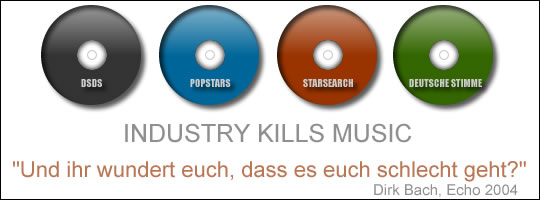 Industry kills music!